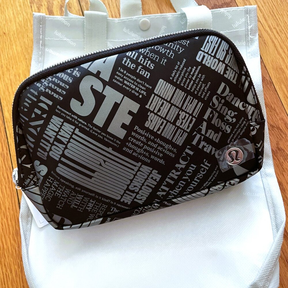 FIRM. +Free Tote! NWT Lululemon Manifesto Fanny Pack Crossbody Everyday Belt Bag